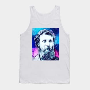 John Muir Snowy Portrait | John Muir Artwork 5 Tank Top